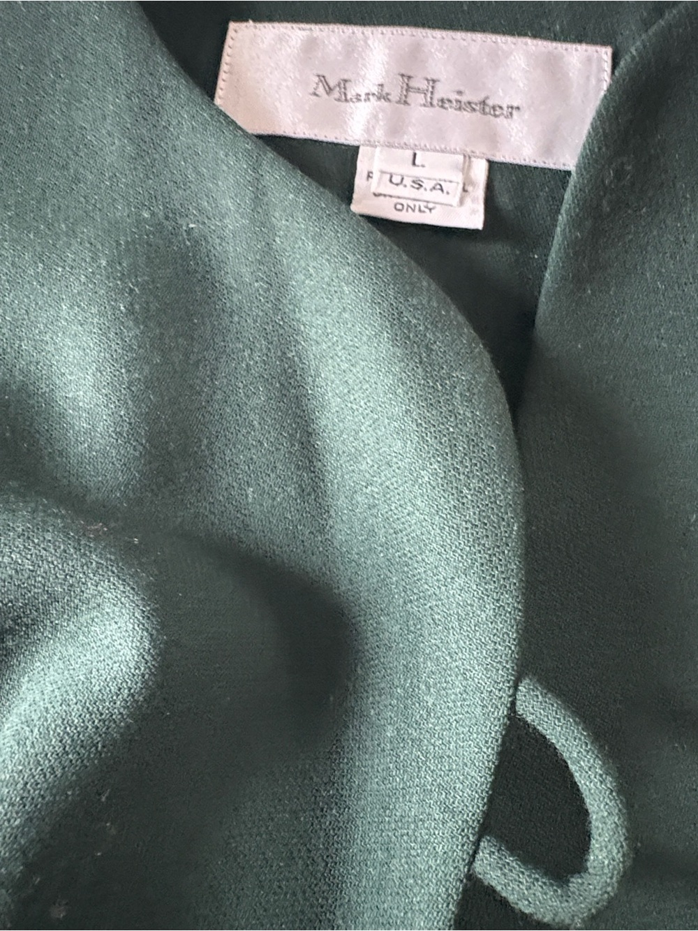 Mark Heister Women's emerald Green Button-Front Jacket & Skirt